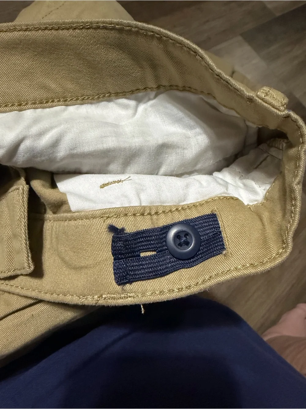 Boys size 16 nwt 5 pairs Stretch Chino Pants - Khaki